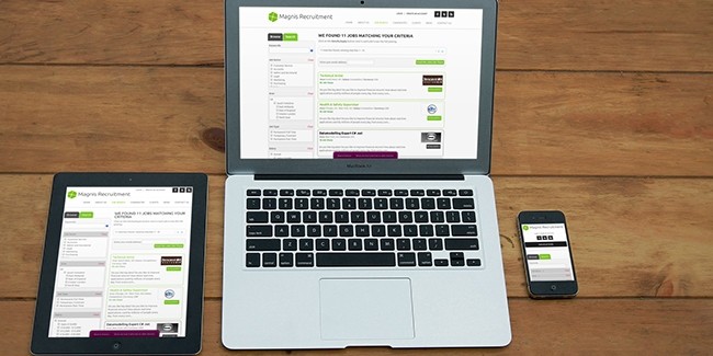 Responsive Recruitment Website Design